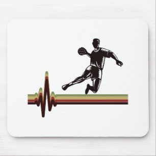 Mousepad Pulsação do Jogador de Anel da Equipe de Esportes