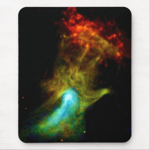 Mousepad Pulsar B1509 - Nebulosa de Raios-X Mão de Deus Fot