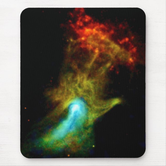 Mousepad Pulsar B1509 - Nebulosa de Raios-X Mão de Deus Fot (Frente)
