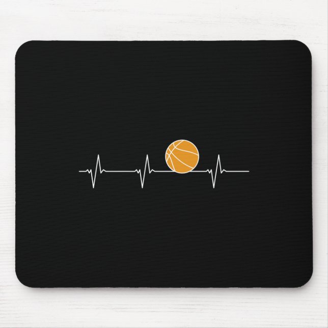 Mousepad Pulso De Bola Ecg Para Ventiladores (Frente)
