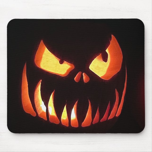 Mousepad Pumpkin assustador (Frente)