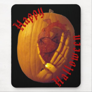 Mousepad Pumpkin, Coração na Mão do Esqueleto
