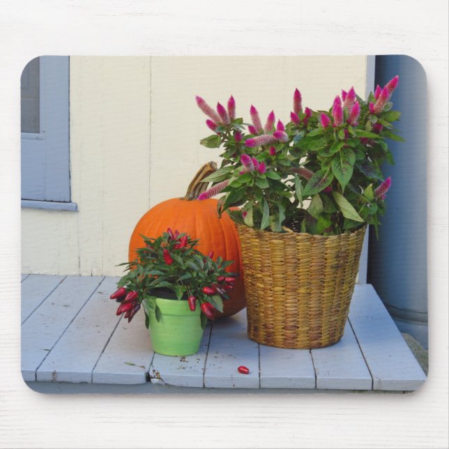 Mousepad Pumpkin e Pepper Plant - Martha's Vineyard (Frente)