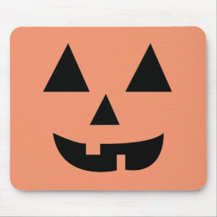 Mousepad Pumpkin Face Halloween