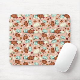 Mousepad Pumpkin Floral