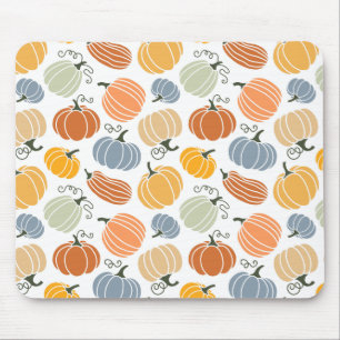 Mousepad Pumpkin Gourd Padrão Colorido