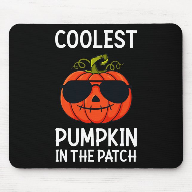Mousepad Pumpkin Mais Legal Do Halloween No Patch Fun Boys  (Frente)