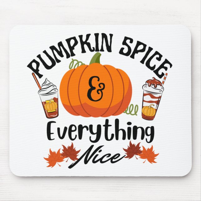 Mousepad Pumpkin Spice Tudo Legal (Frente)