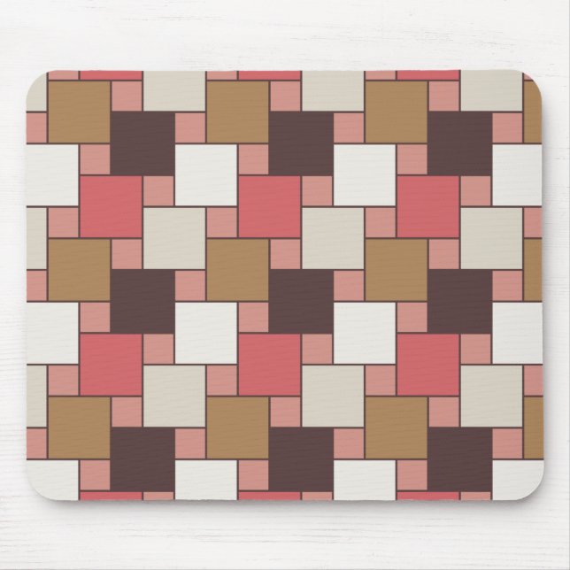 Mousepad Pumpkin Spice Weave Patterno (Frente)