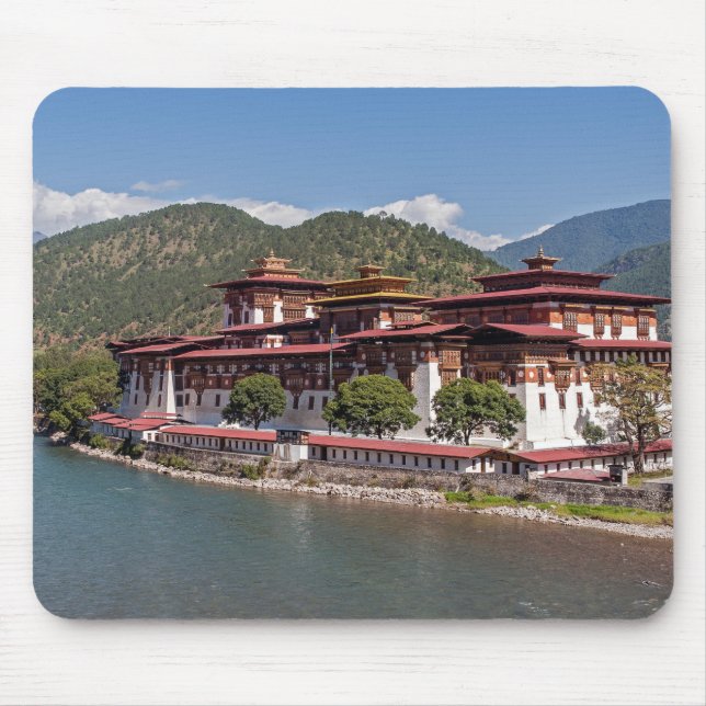 Mousepad Punakha Dzong no Butão (Frente)