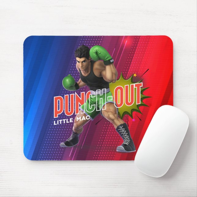 Mousepad Punch Out (Boxing Sport) | (Com mouse)