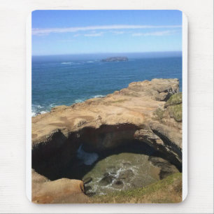Mousepad Punchbowl & Otter Rock do Diabo, OR