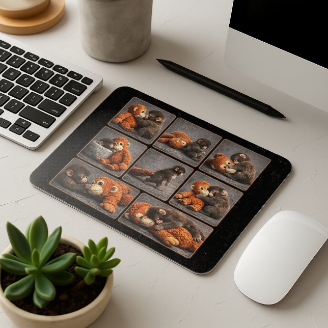 Mousepad Punho de Macaco Bebê (Criador carregado)