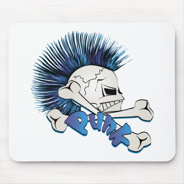 Mousepad Punk Skull (Frente)