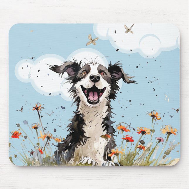 Mousepad Pup Feliz (Frente)