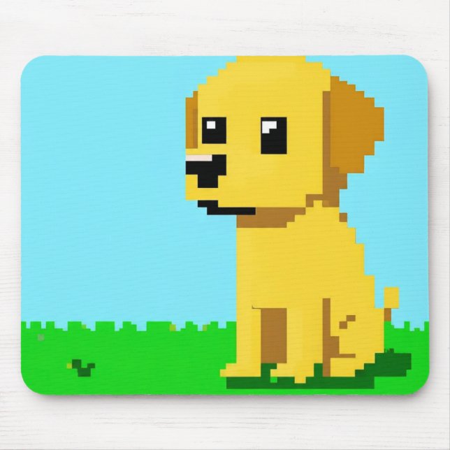 Mousepad Pup pop de banana nano (Frente)
