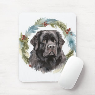 Mousepad Pupila Festiva do Aro de Natal de Terra Nova