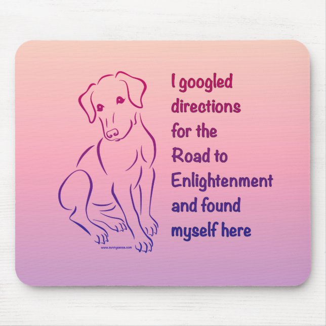 Mousepad Puppy Road to Enlight (Frente)