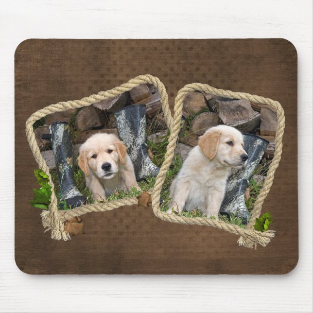 Mousepad Pups de ouro (Frente)