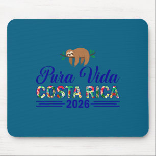 Mousepad Pura vida costa rica 2026 tropical viagem engraçad