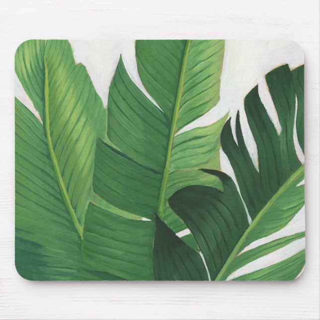 Mousepad Pura Vida - Folhas Tropicais (Frente)