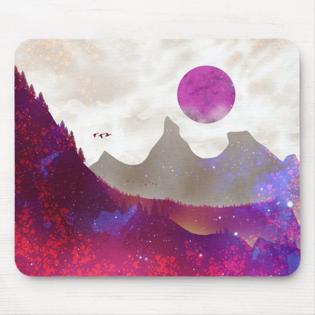 Mousepad Purple Landscape (Frente)