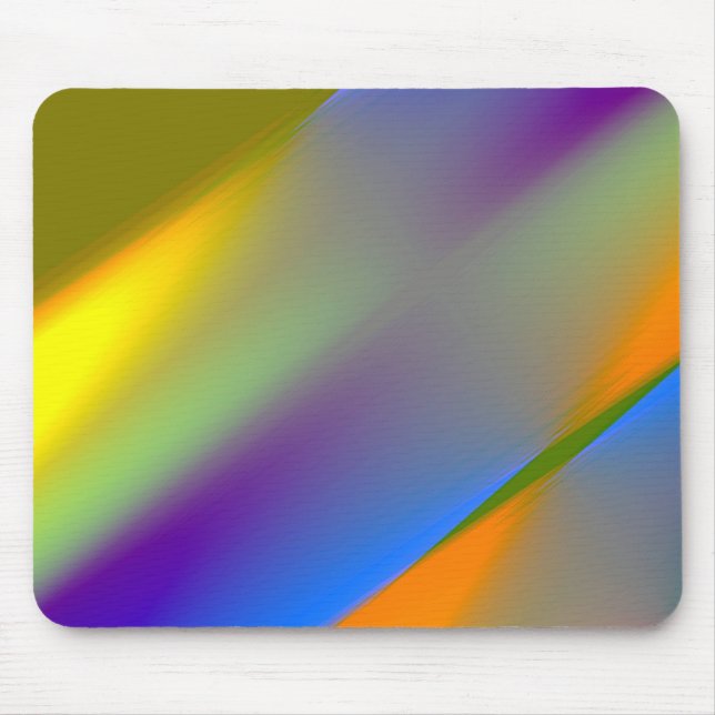 Mousepad Púrpura abstrato verde-vermelha-azul (Frente)