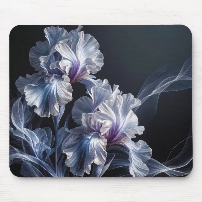 Mousepad Púrpura e Pregado Flor (Frente)