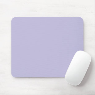 Mousepad Púrpura pastel de couro maciço de cor simples