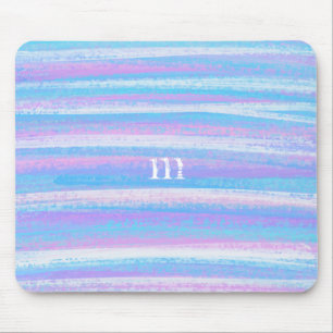 Mousepad Púrpura Rosa-Rosa-Rosa-de-Stripes-acrílicas pint