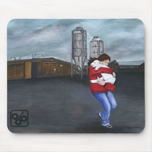 Mousepad Puxar de macaco 1 (Frente)