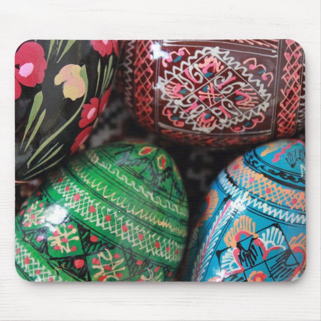 Mousepad Pysanky ucraniano - ovos da páscoa (Frente)