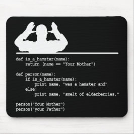 Mousepad Python Code. Sua mãe era um hamster.