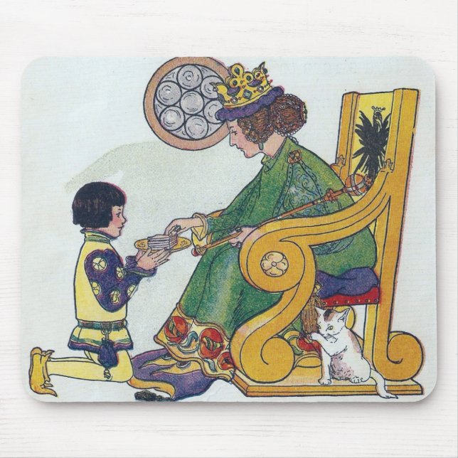 Mousepad Q é para a Rainha (Frente)