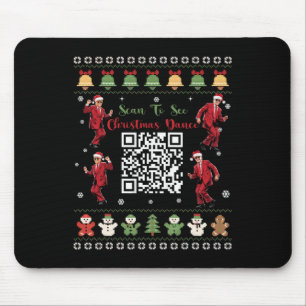 Mousepad Qr Trump Dance Code Presidente Dance Code Natal