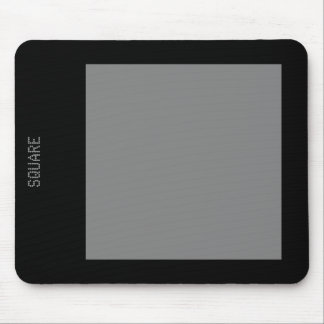 Mousepad Quadrado - Cinza 50pc e preto