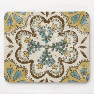 Mousepad Quadrado de Batik Não Embelezado II