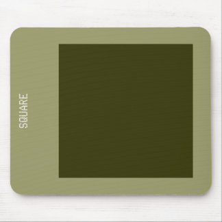 Mousepad Quadrado - Dk Olive e Khaki