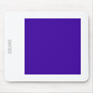 Mousepad Quadrado - Tempestade Azul e Branco
