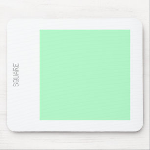 Mousepad Quadrado - Verde Fantasma e Branco