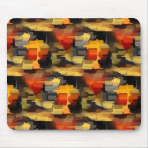 Mousepad Quadrados abstratos modernos da pintura