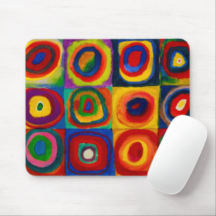 Mousepad Quadrados com Círculos, Abstrato, Wassily Kandins