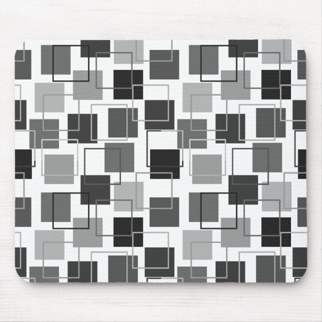 Mousepad Quadrados e contornos (Frente)