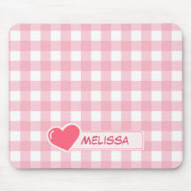 Quadro de Verificação Cor-de-Rosa e Branco Persona