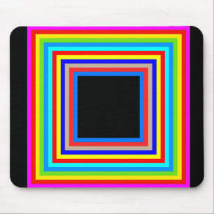 Mousepad Quadro do arco-íris