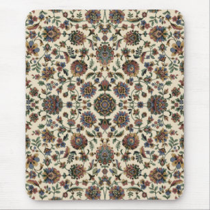 Mousepad Quadro verde da espiral da tapeçaria dos