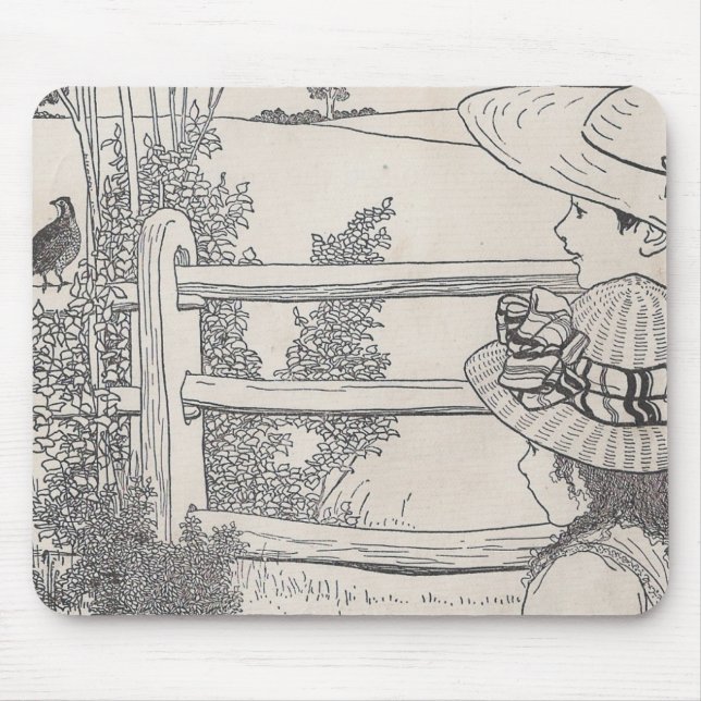 Mousepad Quail on A Rail (Frente)