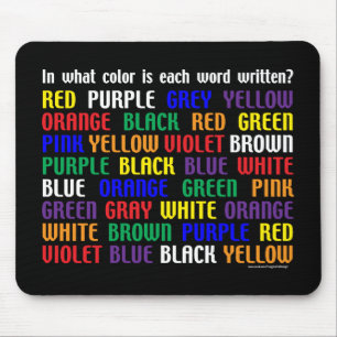 Mousepad Qual é a minha cor