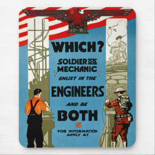 Mousepad Qual? Soldado ou mecânico