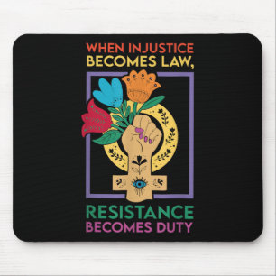 Mousepad Quando A Injustiça Se Torna Resistência À Lei Torn